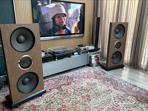 Lowther pm2c open baffle luidsprekerset, Audio, Tv en Foto, Luidsprekers, Front, Rear of Stereo speakers, Overige merken, Ophalen