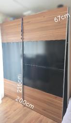 Mooie ruime kledingkast garderobe te koop, Ophalen, 200 cm of meer, 150 tot 200 cm, Zo goed als nieuw