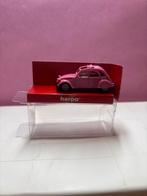 Herpa Citroën 2CV - Roze Miniatuurauto, Ophalen of Verzenden, Zo goed als nieuw, Auto, Herpa