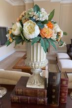 Prachtige vaas met kunstbloemen, Huis en Inrichting, Binnen, Zo goed als nieuw, Ophalen