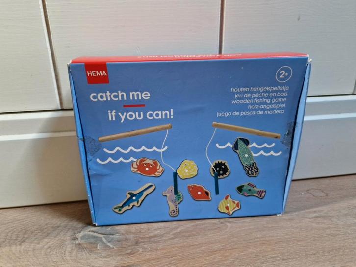 Hema Visspel - Catch me if you can!, Kinderen en Baby's, Speelgoed | Educatief en Creatief, Zo goed als nieuw, Knutselen, Ontdekken