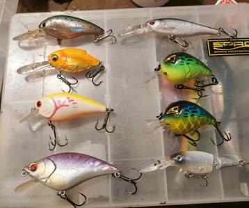 Setje met klein kunstaas  beschikbaar voor biedingen