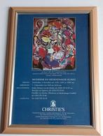 Jan Sluyters Sluijters Affiche Christie's jaren 80/90, Verzamelen, Tijdschriften, Kranten en Knipsels, Ophalen of Verzenden