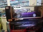 1:18 Corvette conv paars, Ophalen, Zo goed als nieuw, Bburago