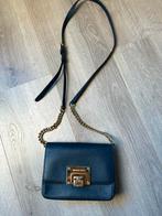 Michael Kors tas crossbody blauw goud, Ophalen of Verzenden, Zo goed als nieuw, Blauw