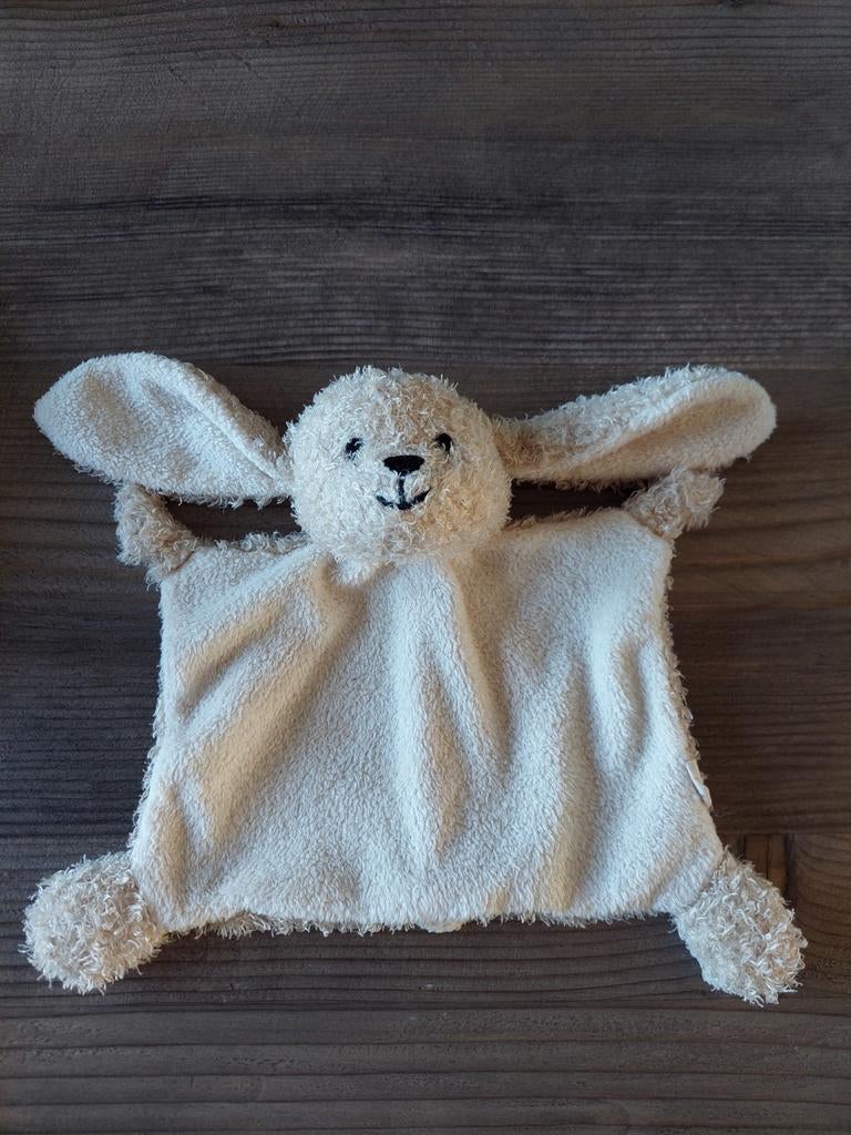 Hema knuffeldoekje konijn zgan, Ophalen of Verzenden, Zo goed als nieuw, Konijn