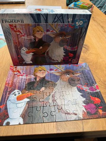 Frozen II Puzzel - 50 Stukjes beschikbaar voor biedingen