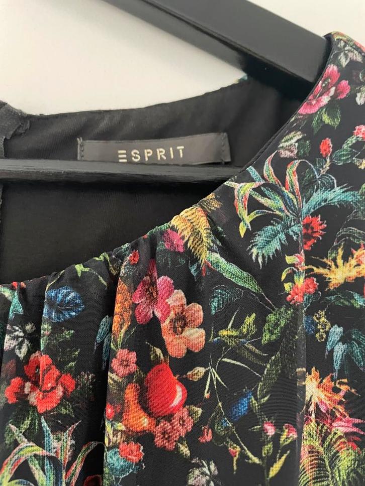ESPRIT Dames cocktailjurkje!, Kleding | Dames, Blouses en Tunieken, Zo goed als nieuw, Zwart, Ophalen of Verzenden