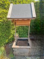 Mooie waterput plantenbak, Ophalen, Gebruikt, Hout, Tuin