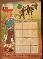 kuifje kalender 1954, Verzenden