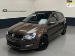 Volkswagen Polo 1.2 TSI Highline Pano/Stoelverwarming/Cruise, Voorwielaandrijving, Stof, Gebruikt, Zwart