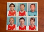 Ajax 2000 voetbalplaatjes Uncut vel Panini, Ophalen of Verzenden, Zo goed als nieuw, Ajax, Poster, Plaatje of Sticker