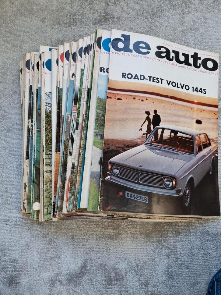 Tijdschrift  De Auto 1968, 39 exemplaren, Boeken, Auto's | Boeken, Gelezen, Ophalen of Verzenden