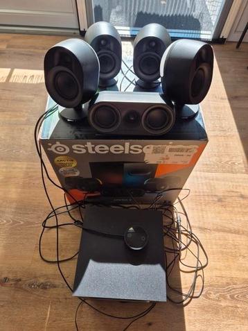 Steelseries arena 9 5.1 speakerset - in zeer goede staat beschikbaar voor biedingen