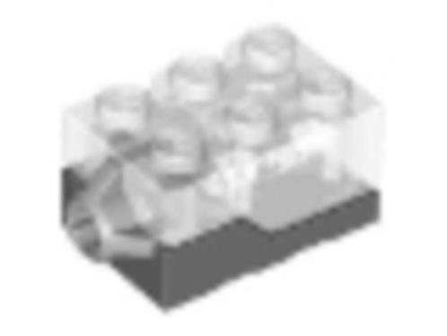 Lego Donkergrijze Licht Steen / Light Brick / Lamp Wit (NIEU, Kinderen en Baby's, Speelgoed | Duplo en Lego, Nieuw, Lego, Losse stenen