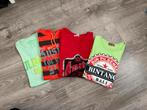 Kledingbundel vier heren t-shirts maat L/XL, Ophalen of Verzenden, Zo goed als nieuw, Maat 56/58 (XL), Rood