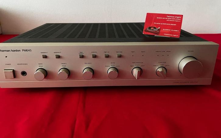 Harman Kardon PM645 versterker met garantie.., Audio, Tv en Foto, Versterkers en Receivers, Zo goed als nieuw, Stereo, 120 watt of meer