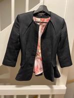 TED BAKER ZWART DAMES JAS, MAAT: S, Zwart, Ophalen of Verzenden, Zo goed als nieuw, Maat 36 (S)