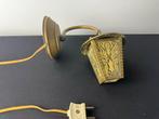 Art Deco Messing Wandlamp Lantaarn Stijl Klein, Antiek en Kunst, Ophalen of Verzenden