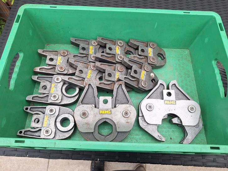 REMS Persbekken 11 stuks  Diverse maten, Doe-het-zelf en Verbouw, Gereedschap | Machine-onderdelen en Toebehoren, Gebruikt, Ophalen