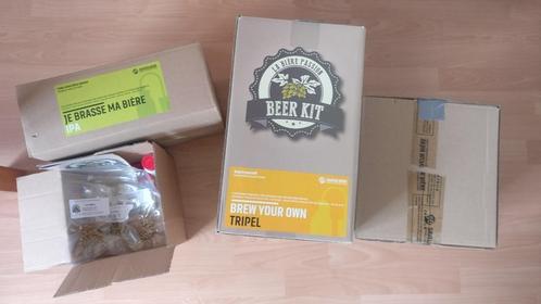Bierbrouwpakket . De ingrediënten zijn over de datum !, Verzamelen, Biermerken, Zo goed als nieuw, Ophalen