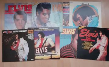 8 x Elvis presley vinyl  beschikbaar voor biedingen
