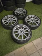 mooie set 19 inch borbet velgen te koop 5x112, Auto-onderdelen, Banden en Velgen, 19 inch, Gebruikt, Banden en Velgen, Ophalen of Verzenden