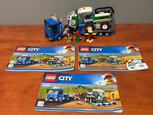 Lego 60223 - City - Harvester Transport, Kinderen en Baby's, Speelgoed | Duplo en Lego, Zo goed als nieuw, Lego, Complete set