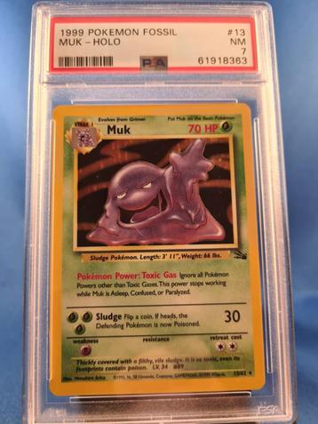 Muk 13/62 - Fossil (PSA 7) beschikbaar voor biedingen