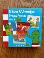 Kikker en Vriendjes Puzzels 4 in 1 - Zo Goed Als Nieuw, Ophalen of Verzenden, Zo goed als nieuw