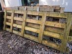 Hout, hekwerk, pallet - 4 stuks, Ophalen, Gebruikt, Overige houtsoorten, Pallet