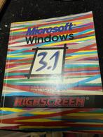 Microsoft Windows 3.1 Handboek - Highscreen, Boeken, Ophalen of Verzenden, Gelezen, Besturingssystemen, Highscreen