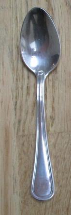 Williams & Roberts 1x theelepel 11,5cm (verzilverd 150), Ophalen of Verzenden, Rvs of Chroom