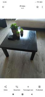 Zwarte salontafel, Ophalen, 100 tot 150 cm, 50 tot 100 cm, Zo goed als nieuw