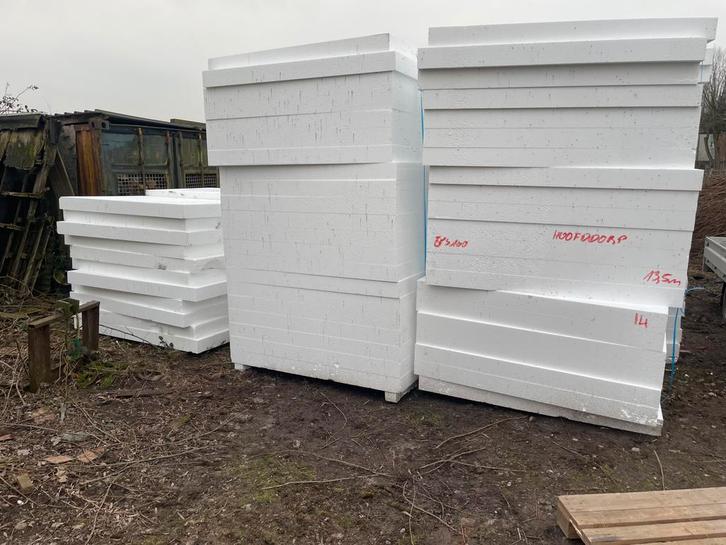 Isobouw tempex eps, Doe-het-zelf en Verbouw, Isolatie en Afdichting, Zo goed als nieuw, Piepschuim (Tempex), 15 m² of meer, Ophalen of Verzenden