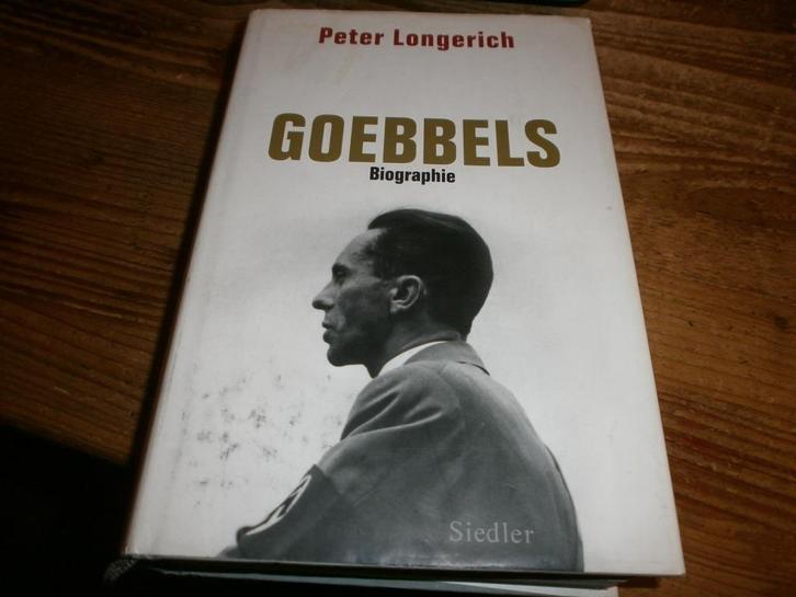 goebbels biographie radicale antisemist met fotos, Boeken, Oorlog en Militair, Gelezen, Overige onderwerpen, Tweede Wereldoorlog