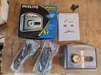 Vintage Philips Walkman AQ6401 in doos Dynamic Bass, Ophalen of Verzenden, Walkman