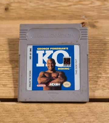 George Foreman's KO Boxing - Game Boy beschikbaar voor biedingen