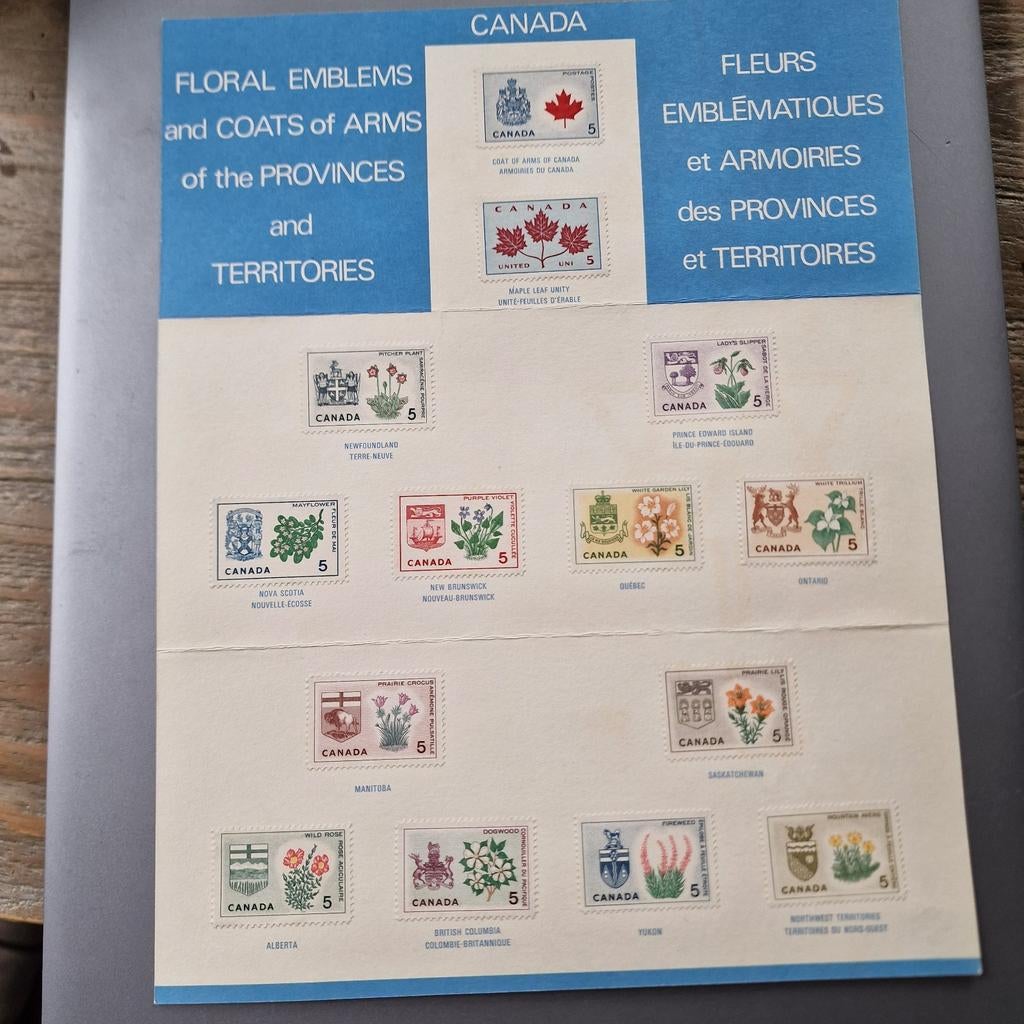 Postzegelserie Canada, Ophalen of Verzenden, Noord-Amerika