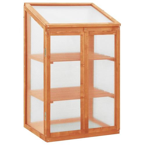 Broeikas 60x45x100 cm vurenhout €110, Tuin en Terras, Tuinmeubel-accessoires, Nieuw, Ophalen of Verzenden
