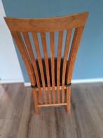 Grote tafel + 10 stoelen in teak, Ophalen, Zo goed als nieuw