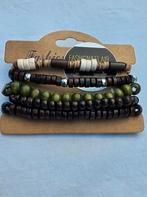 Houten Armbanden Set - Fashion Flair, Ophalen of Verzenden, Nieuw, Hout