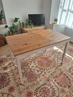 IKEA LERHAMN Tafel - Goede Staat, Huis en Inrichting, Tafels | Eettafels, Gebruikt, 100 tot 150 cm, Scandinavisch, Vier personen
