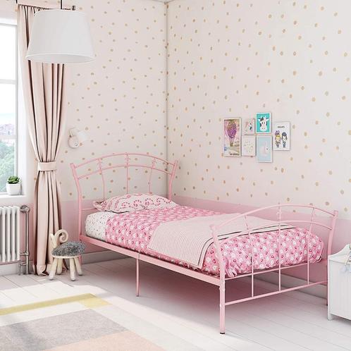 Metalen kinder bed / ledikant nieuw mooi en sierlijke, Kinderen en Baby's, Kinderkamer | Bedden, Nieuw, 180 cm of meer, 85 tot 100 cm