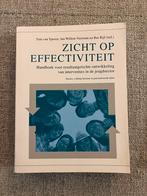 Zicht op Effectiviteit - Handboek Jeugdsector, Ophalen of Verzenden, Gamma, Zo goed als nieuw, HBO
