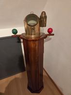 Oud scheeps kompas, Ophalen, Gebruikt