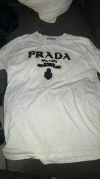 prada t-shirt, Kleding | Heren, Maat 52/54 (L), Ophalen of Verzenden, Wit, Zo goed als nieuw