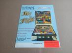 Flyer/ Folder: Recel Fair Fight (1978) Flipperkast, Verzamelen, Gebruikt, Mechanisch, Gottlieb, Ophalen