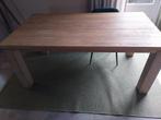 Massief eikenhouten eettafel, Huis en Inrichting, Tafels | Eettafels, Ophalen, Gebruikt, Eikenhout, 50 tot 100 cm