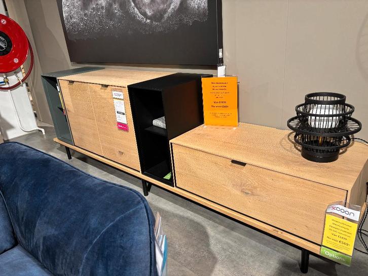 Xooon Elements kastopstelling, Huis en Inrichting, Kasten | Dressoirs, Zo goed als nieuw, 200 cm of meer, 25 tot 50 cm, Met deur(en)